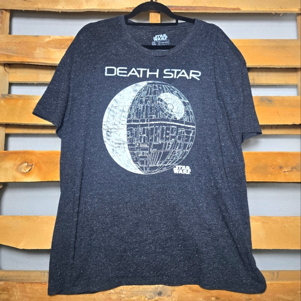 Star Wars t-shirt Size:2XL Color:Black W/white splatter